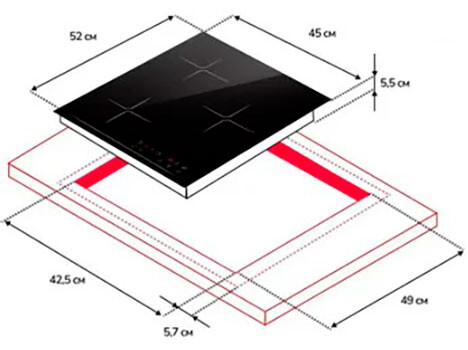 Купить Индукционная варочная поверхность Simfer H45I73S001  9039900. Характеристики, отзывы и цены в Донецке