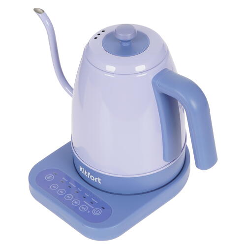 Купить Электрочайник Kitfort КТ-6613 фиолетовый  9047295. Характеристики, отзывы и цены в Донецке