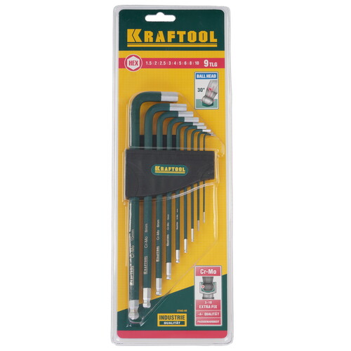 Купить Набор ключей KRAFTOOL 27445-H9  9109070. Характеристики, отзывы и цены в Донецке