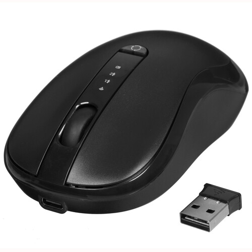 Купить Мышь беспроводная DEXP WM-M710  черный  9098633. Характеристики, отзывы и цены в Донецке