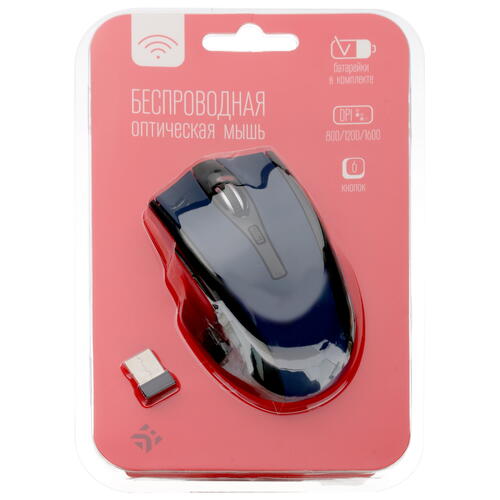 Купить Мышь беспроводная DEXP WM-903BE  синий  5022206. Характеристики, отзывы и цены в Донецке