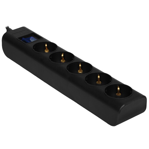 Купить Сетевой фильтр FinePower Aurora 550B черный  5434371. Характеристики, отзывы и цены в Донецке
