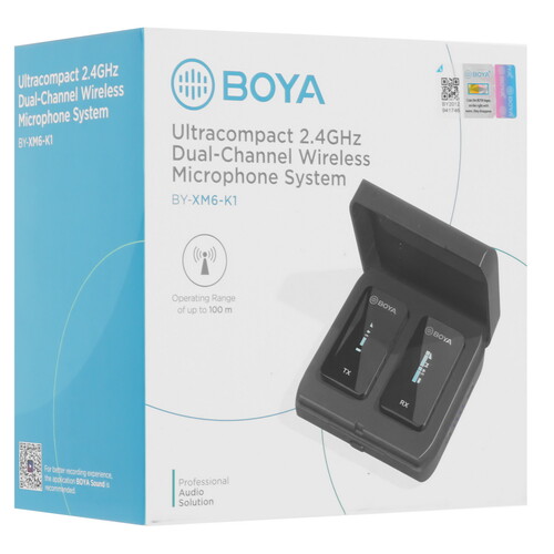Купить Радиосистема BOYA BY-XM6-K1  5474136. Характеристики, отзывы и цены в Донецке