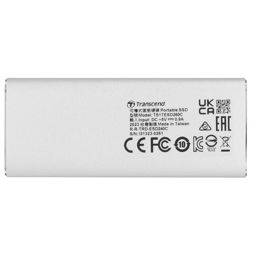 Купить 1000 ГБ Внешний SSD Transcend ESD260C [TS1TESD260C]  9013530. Характеристики, отзывы и цены в Донецке