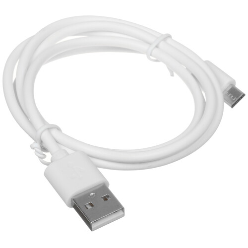 Купить Кабель круглый Aceline micro USB - USB 2.0 Type-A белый 1 м  9206149. Характеристики, отзывы и цены в Донецке