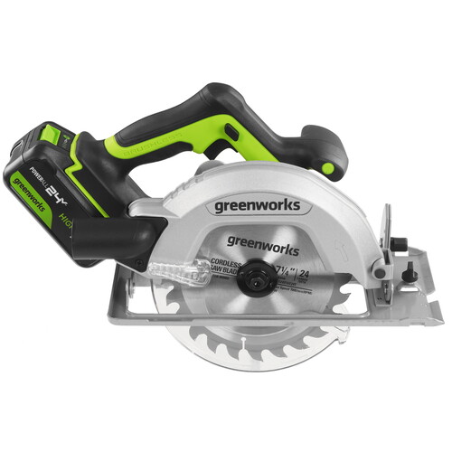 Купить Пила дисковая GreenWorks GD24CS  9305477. Характеристики, отзывы и цены в Донецке