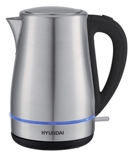 Купить Электрочайник Hyundai HYK-S3020 серебристый  8190380. Характеристики, отзывы и цены в Донецке