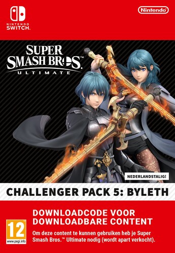 Купить Дополнение для игры Super Smash Bros. Ultimate – Byleth (Switch)  4836984. Характеристики, отзывы и цены в Донецке