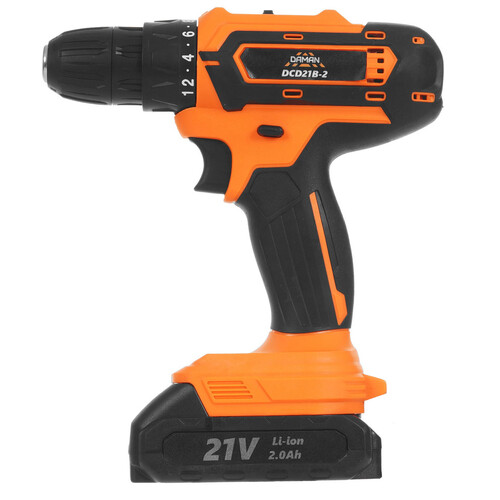 Купить Дрель-шуруповерт DAMAN DCD21B-2  9230672. Характеристики, отзывы и цены в Донецке