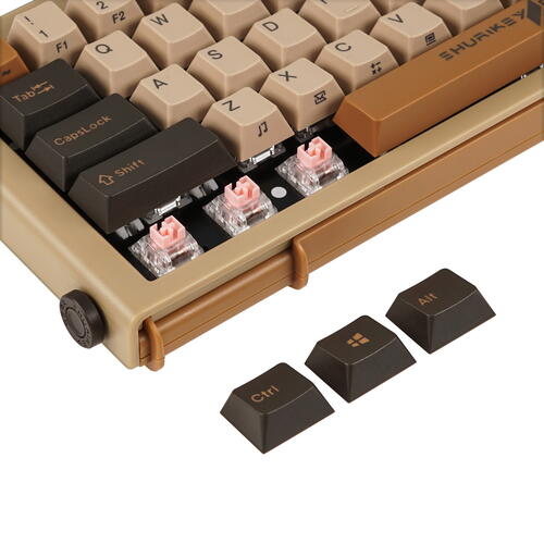 Купить Клавиатура  проводная + беспроводная Shurikey Gear Hanzo SKB65 Theme 002  5415367. Характеристики, отзывы и цены в Донецке