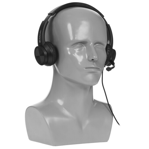 Купить Проводные наушники Defender Tune 150 черный 2025  9232725. Характеристики, отзывы и цены в Донецке