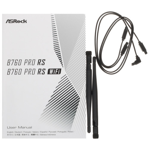 Купить Материнская плата ASRock B760 Pro RS WiFi  5433784. Характеристики, отзывы и цены в Донецке