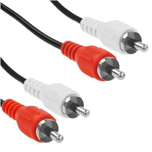 Купить Кабель   Сигнал 2RCA - 2RCA черный  5480109. Характеристики, отзывы и цены в Донецке