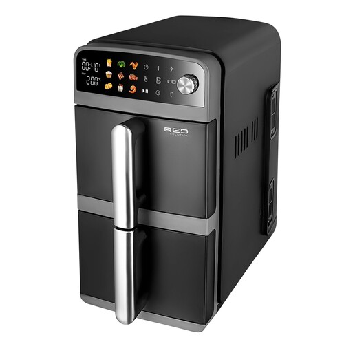 Купить Аэрогриль RED SOLUTION TWIN W255 черный  9309298. Характеристики, отзывы и цены в Донецке