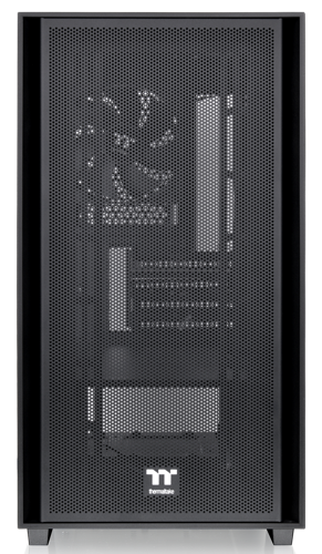 Купить Корпус Thermaltake Versa H16 TG [CA-1Y8-00S1WN-00] черный  5448062. Характеристики, отзывы и цены в Донецке