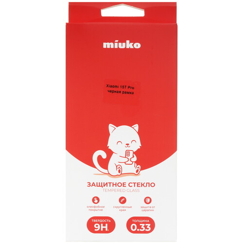 Купить Защитное стекло Miuko для экрана Xiaomi 15T Pro  5638494. Характеристики, отзывы и цены в Донецке