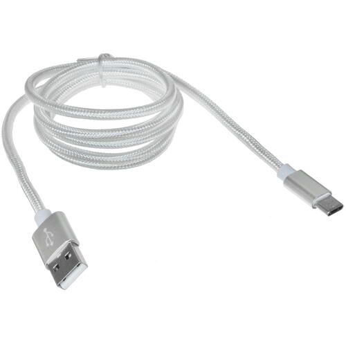 Купить Кабель круглый DEXP USB Type-C - USB 2.0 Type-A белый 1 м  4834142. Характеристики, отзывы и цены в Донецке