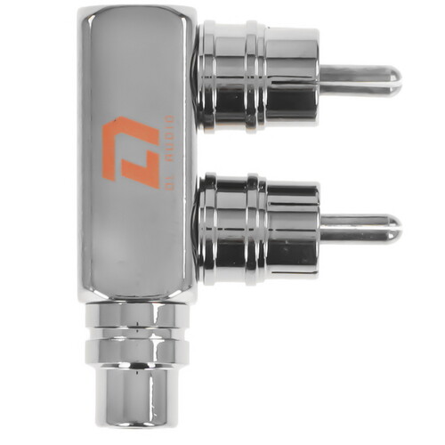 Купить Адаптер   DL Audio 2RCA - RCA серебристый  9285785. Характеристики, отзывы и цены в Донецке