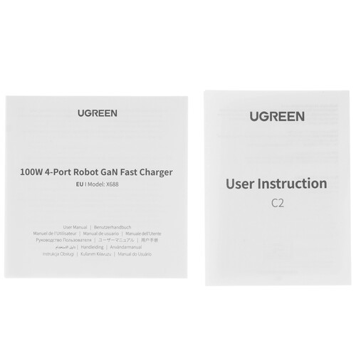 Купить Сетевое зарядное устройство Ugreen X688 серый  9213008. Характеристики, отзывы и цены в Донецке