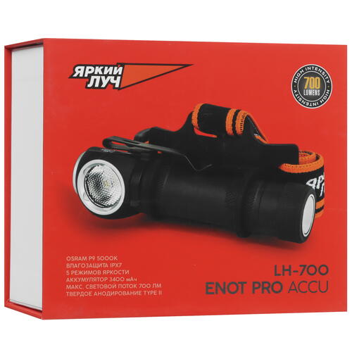Купить Фонарь Яркий Луч LH-700 Enot Pro Accu  9081507. Характеристики, отзывы и цены в Донецке