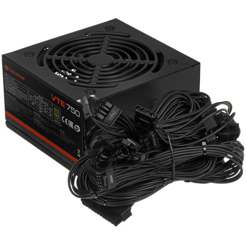 Купить Блок питания Cougar VTE 750  5454637. Характеристики, отзывы и цены в Донецке