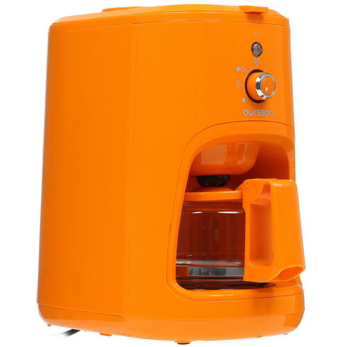 Купить Кофеварка капельная Oursson CM0400G/OR оранжевый  8116861. Характеристики, отзывы и цены в Донецке