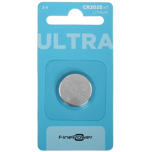 Купить Батарейка FinePower Ultra V.2 CR2025  5413734. Характеристики, отзывы и цены в Донецке