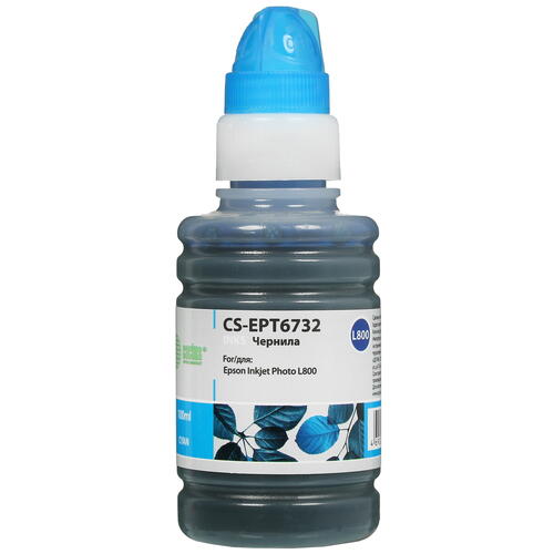 Купить Чернила водорастворимые Cactus CS-EPT6732 голубой  7938710. Характеристики, отзывы и цены в Донецке