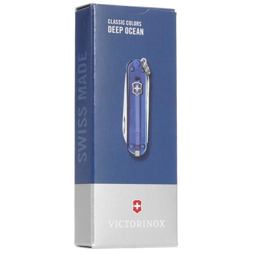 Купить Швейцарский нож Victorinox Classic SD Colors Deep Ocean  9011935. Характеристики, отзывы и цены в Донецке