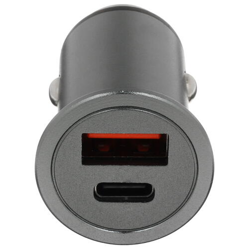 Купить Автомобильное ЗУ KEYRON KmCUAC30WPD15S серый  5420340. Характеристики, отзывы и цены в Донецке