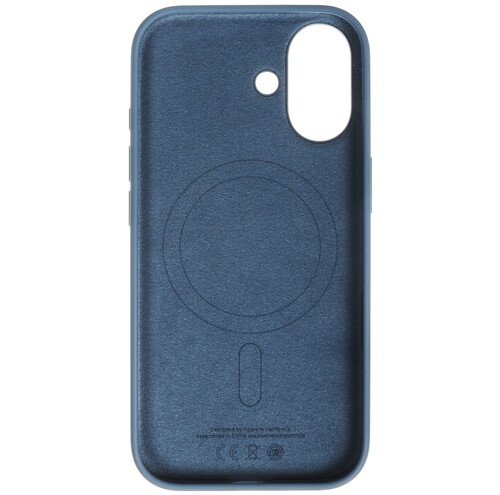 Купить Накладка  Apple Silicone Case для Apple iPhone 17 синий  5641852. Характеристики, отзывы и цены в Донецке