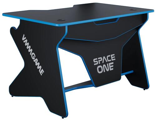 Купить Стол компьютерный VMMGAME SPACEONE DARK черный/синий  9115354. Характеристики, отзывы и цены в Донецке
