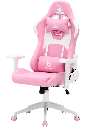 Купить Кресло игровое GameLab KITTY розовый  9105995. Характеристики, отзывы и цены в Донецке