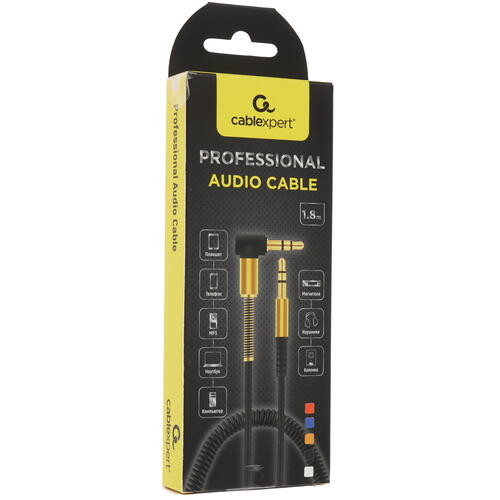 Купить Кабель   Cablexpert 3.5 mm jack - 3.5 mm jack оранжевый  5452307. Характеристики, отзывы и цены в Донецке