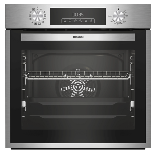 Купить Электрический духовой шкаф Hotpoint HFE8 1224 H IX серебристый  9313181. Характеристики, отзывы и цены в Донецке