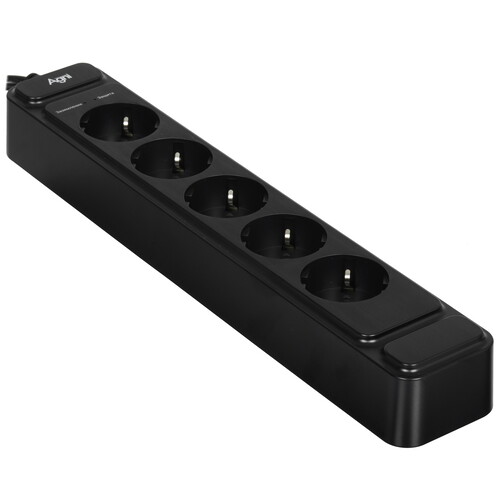 Купить Сетевой фильтр AGNI TP-FS5E черный  9289350. Характеристики, отзывы и цены в Донецке