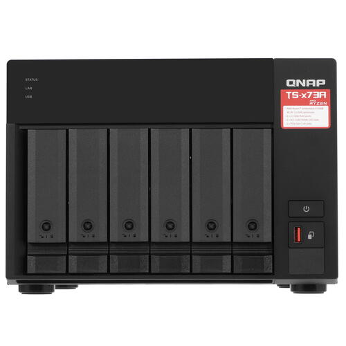 Купить Сетевое хранилище (NAS) QNAP TS-673A-8G  5090101. Характеристики, отзывы и цены в Донецке
