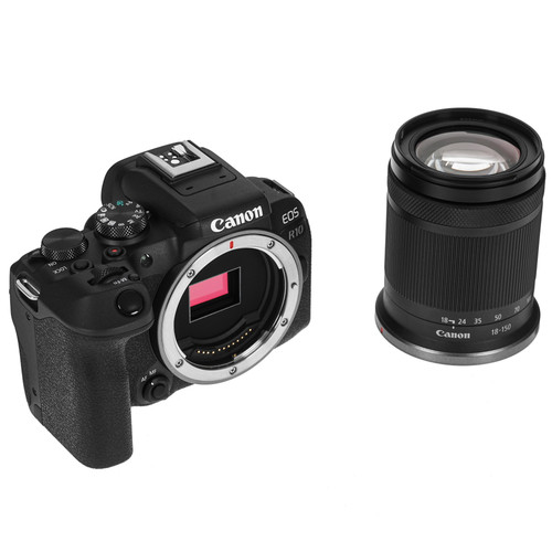 Купить Беззеркальный фотоаппарат Canon EOS R10 Kit 18-150mm черный  5068875. Характеристики, отзывы и цены в Донецке