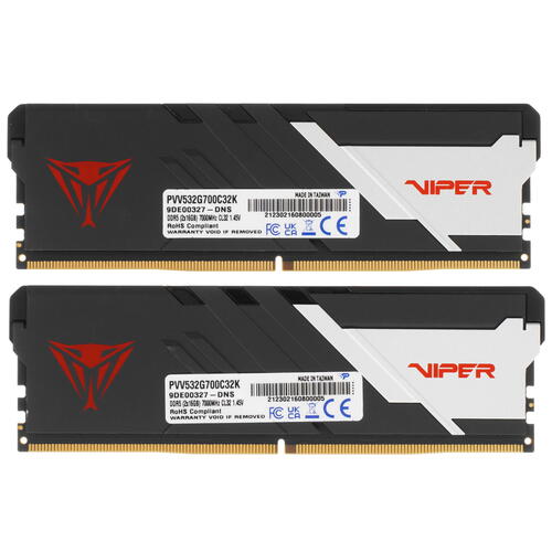 Купить Оперативная память Patriot Viper Venom [PVV532G700C32K] 32 ГБ  5093713. Характеристики, отзывы и цены в Донецке