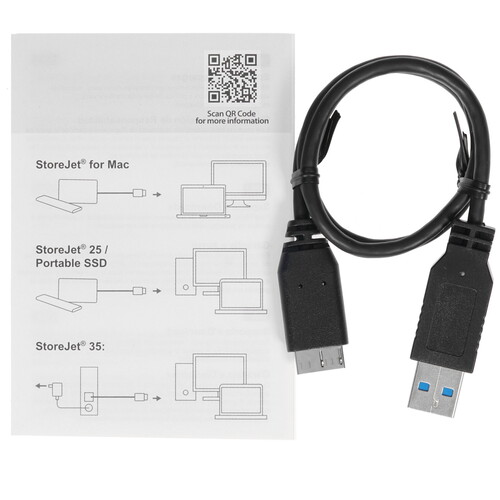 Купить 4 ТБ Внешний HDD Transcend StoreJet 25H3 [TS4TSJ25H3B]  1678990. Характеристики, отзывы и цены в Донецке
