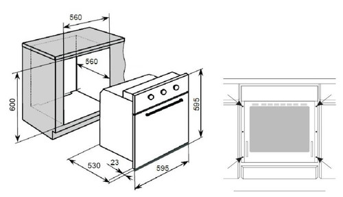 Купить Электрический духовой шкаф Gorenje BO6635E01BG черный  9387752. Характеристики, отзывы и цены в Донецке