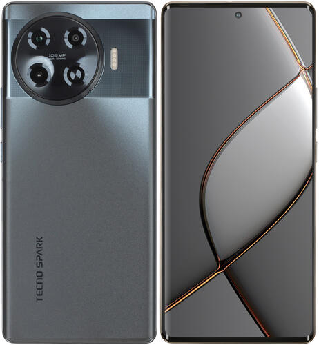 Купить 6.78" Смартфон Tecno SPARK 20 Pro+ 256 ГБ черный  5445561. Характеристики, отзывы и цены в Донецке
