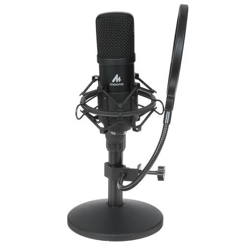 Купить Микрофонный комплект Maono AU-A04T черный  1641166. Характеристики, отзывы и цены в Донецке