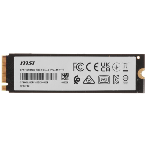 Купить 1000 ГБ M.2 NVMe накопитель MSI SPATIUM M470 PRO  5622964. Характеристики, отзывы и цены в Донецке