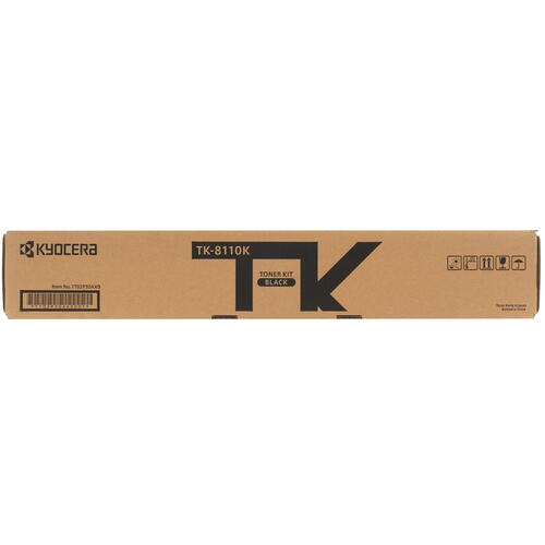 Купить Тонер-картридж лазерный Kyocera TK-8110K черный, с чипом  5443609. Характеристики, отзывы и цены в Донецке