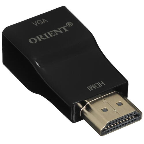Купить Переходник однонаправленный Orient HDMI - VGA  5075526. Характеристики, отзывы и цены в Донецке
