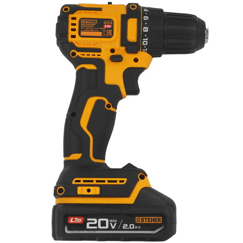 Купить Дрель-шуруповерт STEHER CB-45-22  9312329. Характеристики, отзывы и цены в Донецке