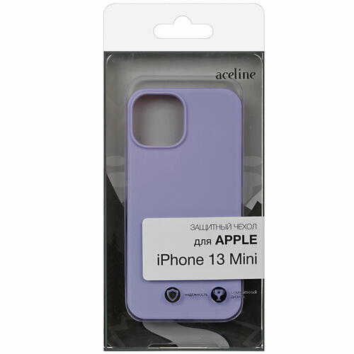 Купить Накладка  Aceline Fresh Color для Apple iPhone 13 mini фиолетовый  4844452. Характеристики, отзывы и цены в Донецке