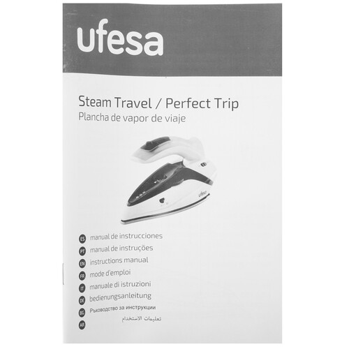 Купить Утюг Ufesa PERFECT TRIP белый  9140848. Характеристики, отзывы и цены в Донецке