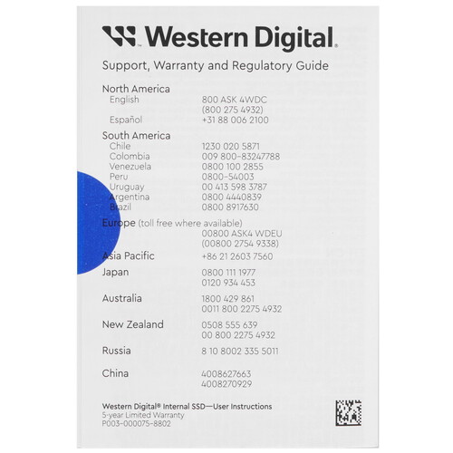 Купить 2000 ГБ 2.5" SATA накопитель WD Blue  5605583. Характеристики, отзывы и цены в Донецке